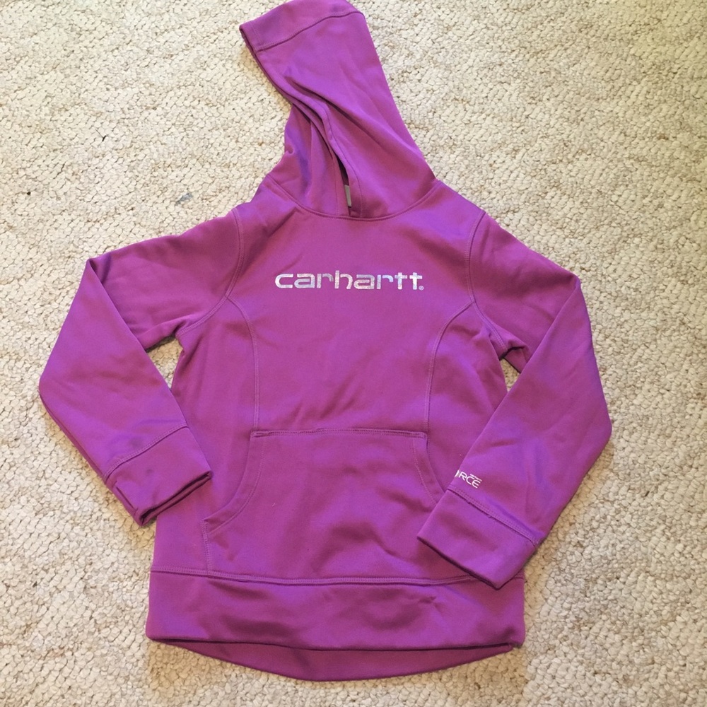 Girls Carhartt Hoodie- kids size 8